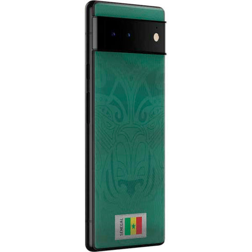 Senegal Soccer Flag Google Pixel 6 Pro Skin